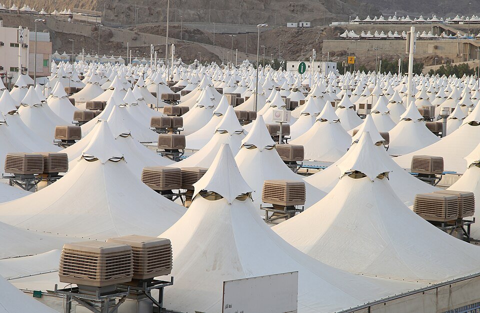 Tent city of Mina