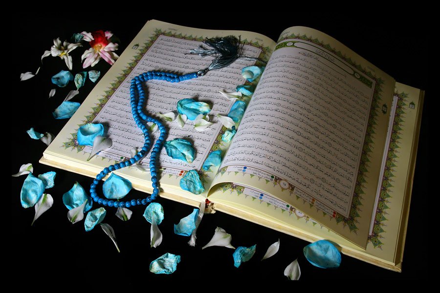Quran and prayer beads